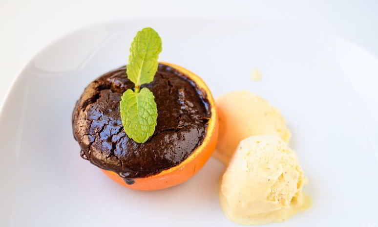 Рецепт апельсинова-шоколадного десерт