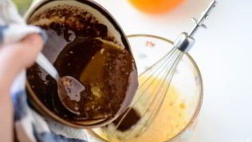 апельсиново-шоколадный десерт