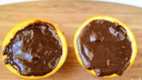 апельсиново-шоколадный десерт