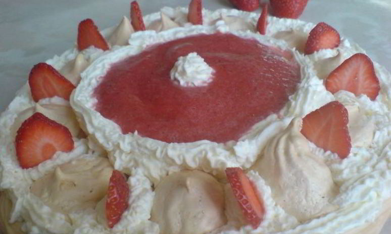 Рецепт торта-безе павлова