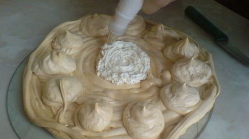 торт-безе павлова