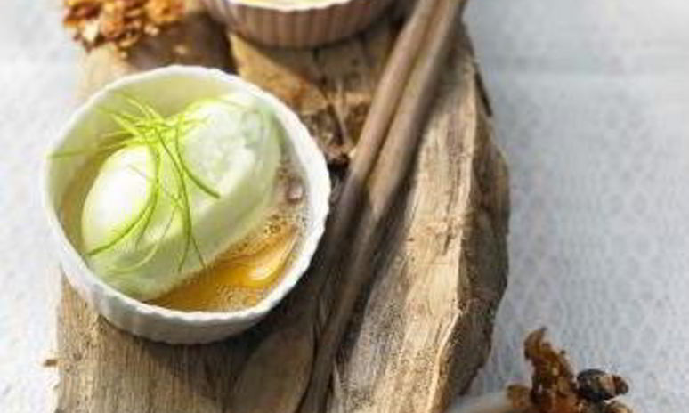 Рецепт десерта из фламбированных груш