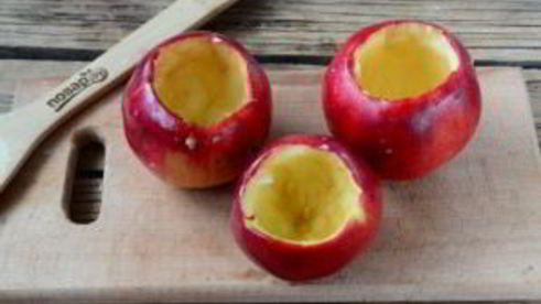 фаршированные яблоки в духовке