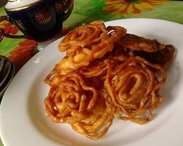 Индийская сладость — Джалеби