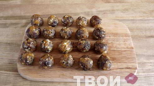 домашние конфеты из сухофруктов