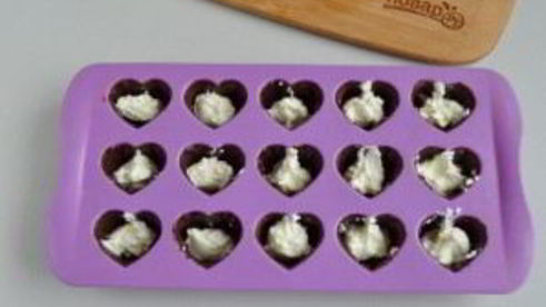 конфеты чизкейк в шоколаде