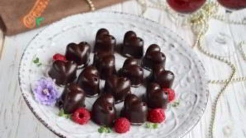 конфеты чизкейк в шоколаде