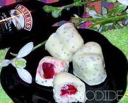 Конфеты из белого шоколада