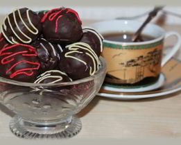 Конфеты Ореховый микс с клюквой