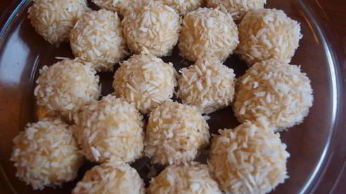 конфеты по мотивам раффаелло