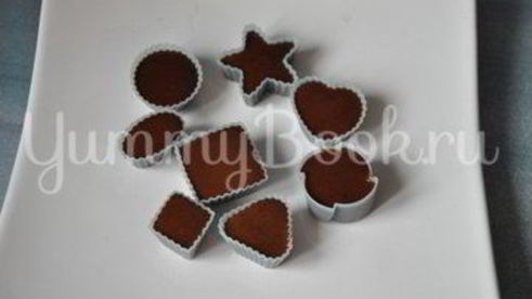 конфеты шоколадно-желейные