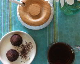 Полезные конфеты из фиников и бананов