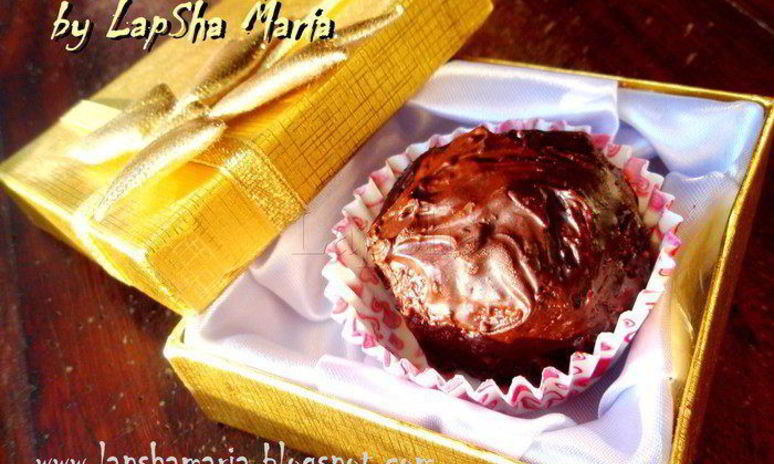 Рецепт вишневых бисквитных конфет в шоколаде