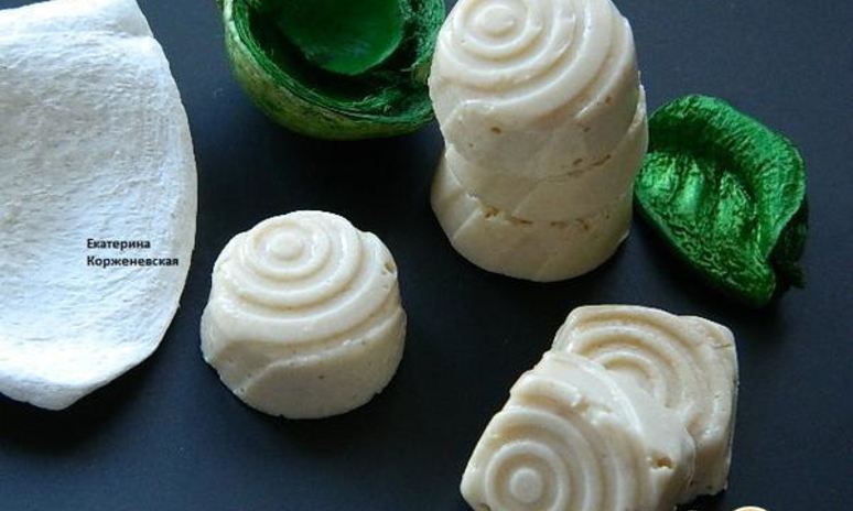 Рецепт желейно-творожных конфеты