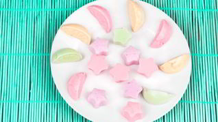 Желейные конфеты из йогурта