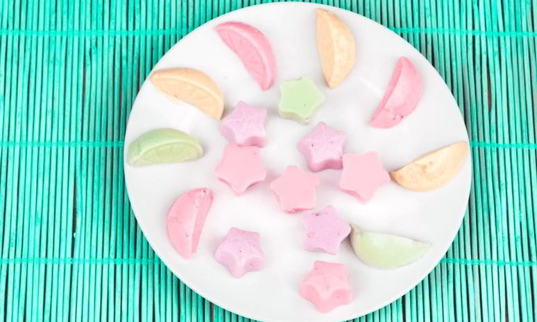 Рецепт желейных конфет из йогурта