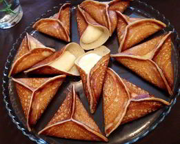 Арабские блинчики с заварным кремом Катайеф