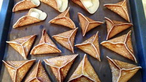 арабские блинчики с заварным кремом катайеф