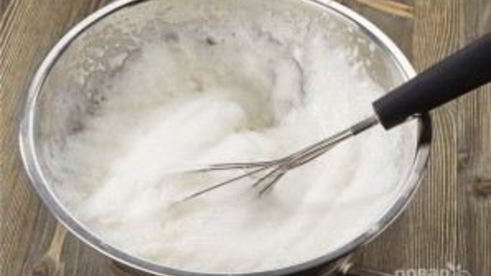 белковый крем на водяной бане