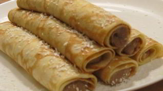 Блинчики с заварным кремом