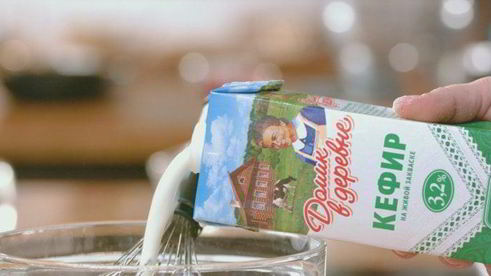 блинчики со сливочно-вишневым кремом