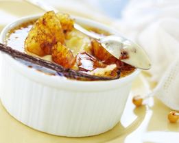 Десерт крем брюле