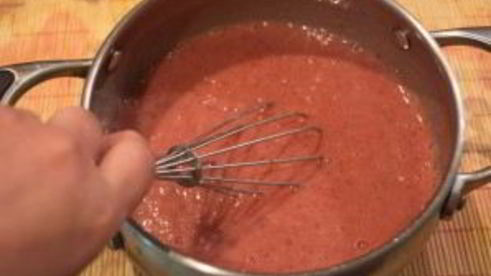 клубничный крем