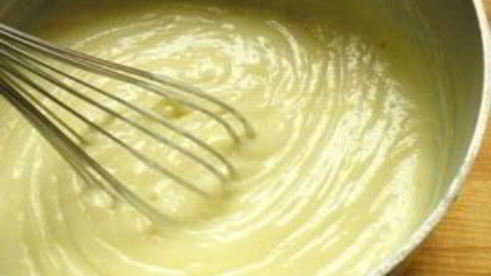 кокосовый заварной крем