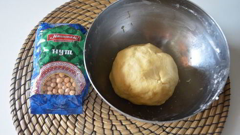 корзиночки из нута с белковым кремом