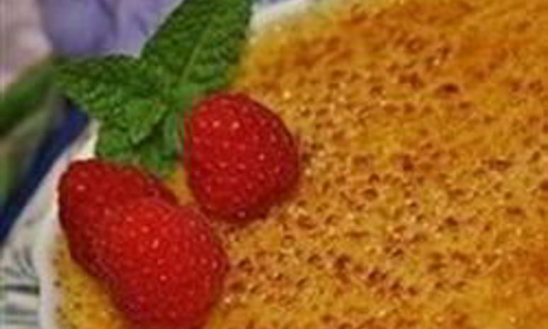 Рецепт крем-брюле со сливочным ликером бейлис