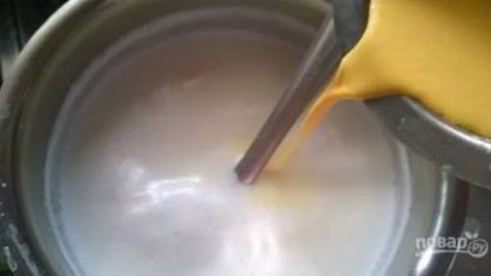 крем для торта без яиц