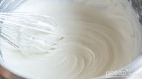 крем из взбитых сливок