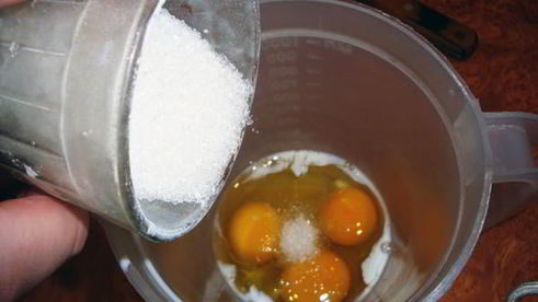 лавандовый заварной крем