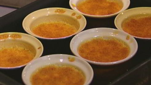 лимонный крем-брюле с розмарином