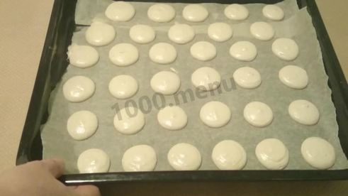 макаруны с шоколадным кремом