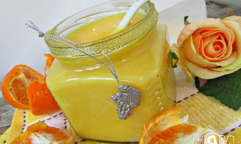 Рецепт мандаринового курда