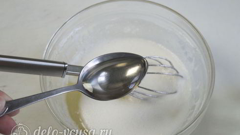 масляный крем на швейцарской меренге