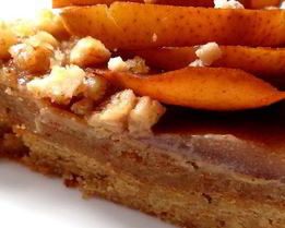 Миндальный тaрт с кремом и грушами