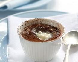 Печеный шоколадный крем