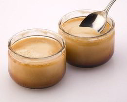 Печеный сливочный крем из кленового сиропа