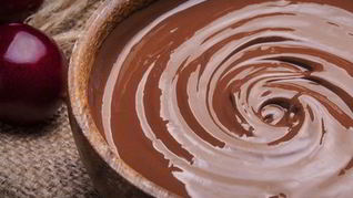 Шоколадно-вишневый крем