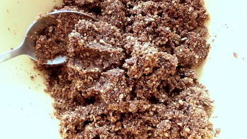 шоколадный рулет с абрикосовым кремом