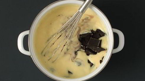 шу с кремом