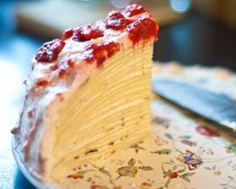 Сметанный крем для блинного торта