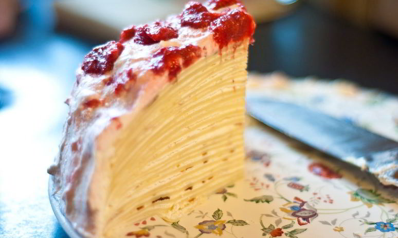 Рецепт сметанного крема для блинного торта