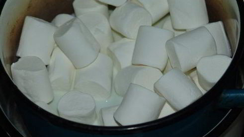 тыквенный крем чиз с маршмеллоу в шоколаде на halloween