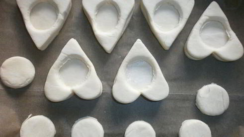 волованы с шоколадным кремом