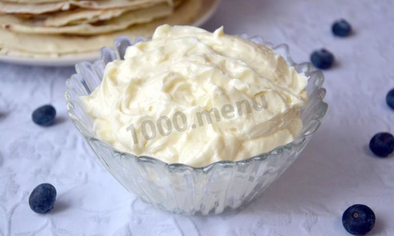 Рецепт заварного крема со сгущенкой