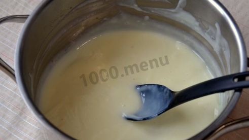 заварной крем со сгущенкой