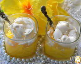 Лимонный десерт